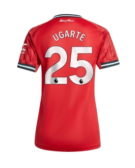 Billige Fotballdrakt Manchester United Manuel Ugarte #25 Replika Hjemmedrakt Dame 2025-26 Kortermet Billige Fotballdrakt Manchester United Manuel Ugarte #25 Replika Hjemmedrakt Dame 2025-26 Kortermet